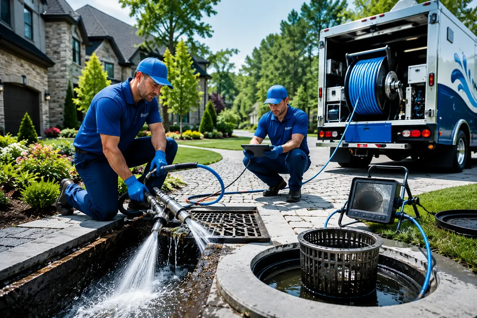Local outdoor drain cleaning professionals in Burdine, KY